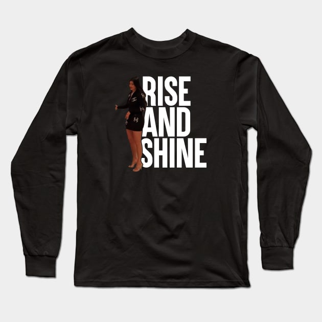 Kylie Jenner "Rise and Shine" Long Sleeve T-Shirt by artsylab